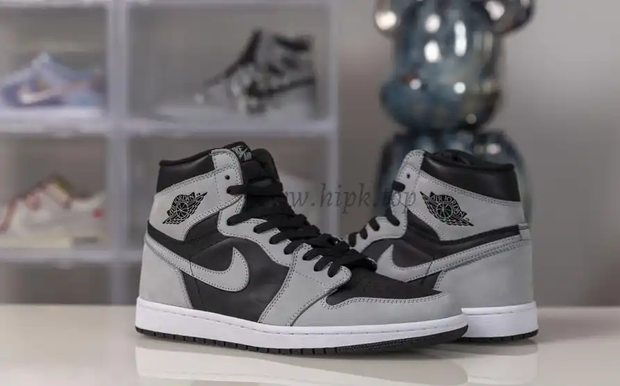 God Air Jordan I Retro High OG Shadow real leather