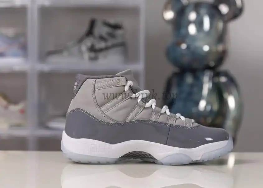 PK GOD Air Jordan 11 cool grey retail materials ready to ship