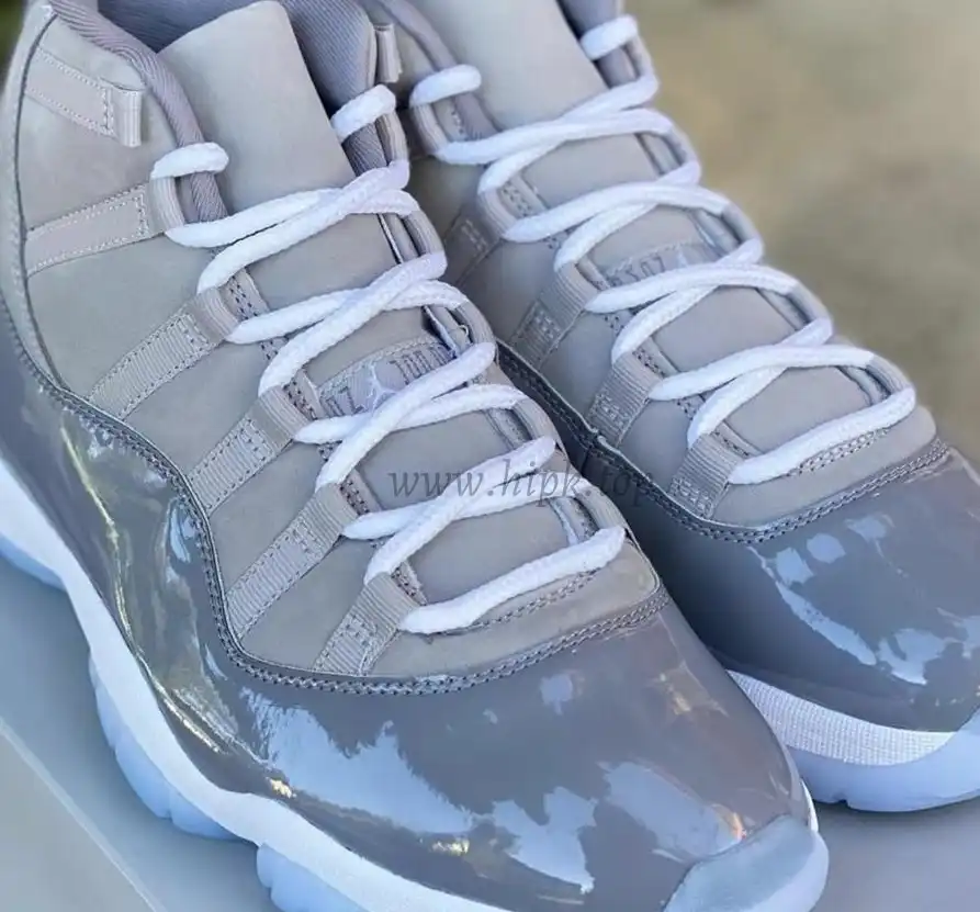 PK GOD Air Jordan 11 cool grey retail materials ready to ship