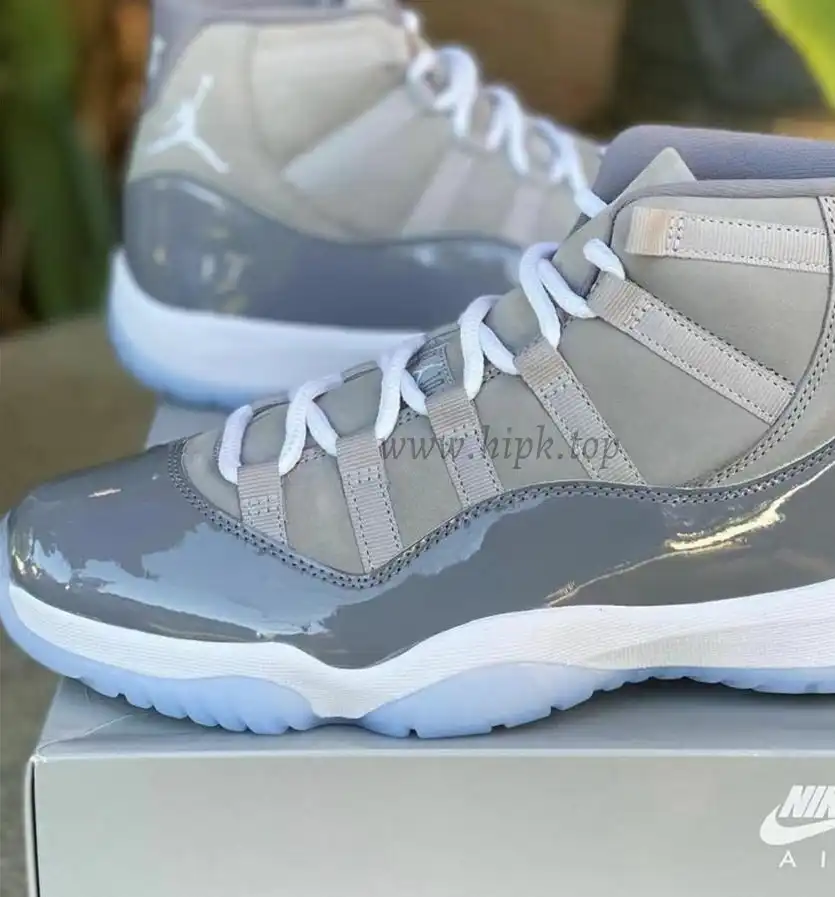 PK GOD Air Jordan 11 cool grey retail materials ready to ship