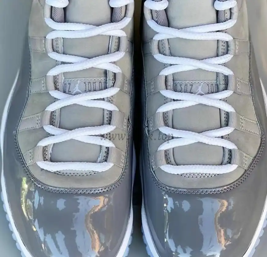 PK GOD Air Jordan 11 cool grey retail materials ready to ship