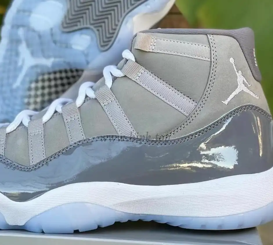 PK GOD Air Jordan 11 cool grey retail materials ready to ship