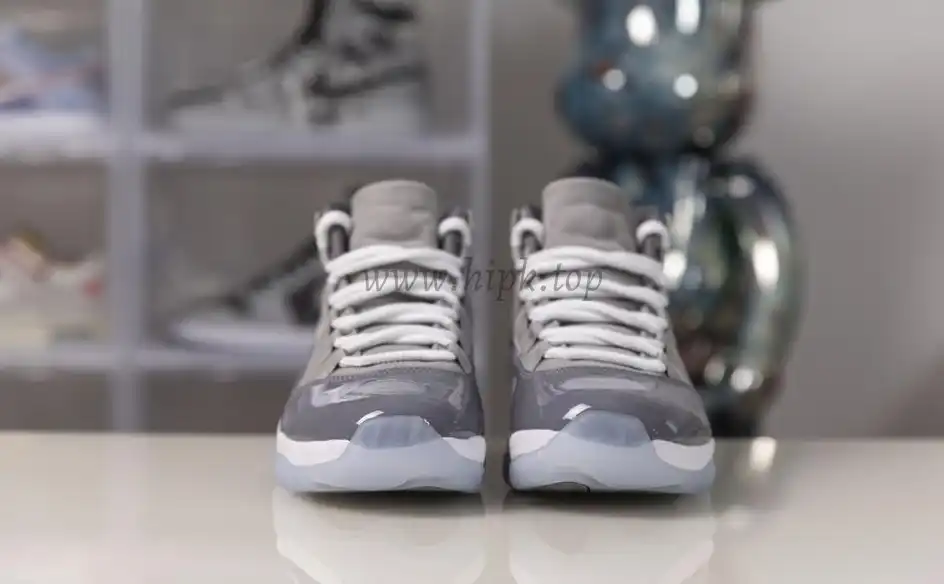 PK GOD Air Jordan 11 cool grey retail materials ready to ship