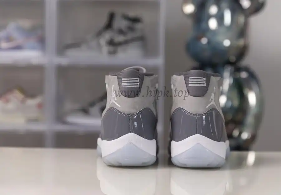 PK GOD Air Jordan 11 cool grey retail materials ready to ship