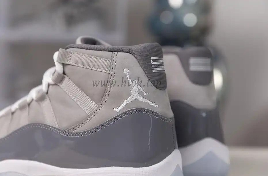 PK GOD Air Jordan 11 cool grey retail materials ready to ship