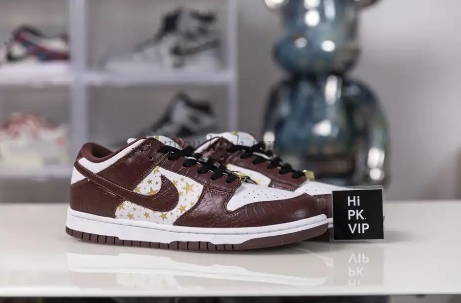 PKPK God SUP X DUNK LOW Barkroot Brown retail materials ready to ship