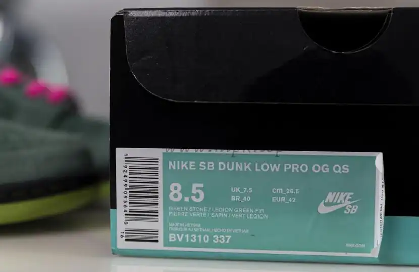 Pk God Nike dunk low Coast retail materials ready to ship