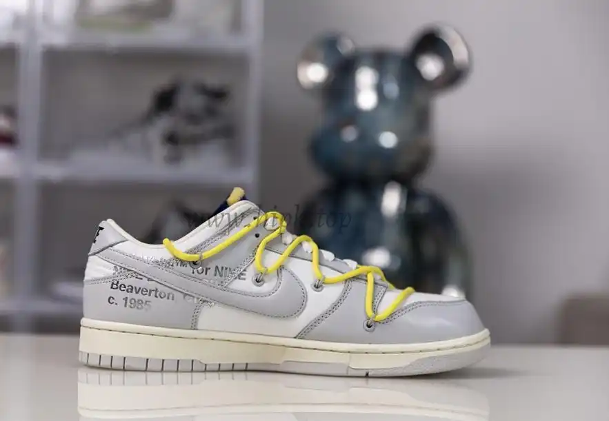 Pk God off white X dunk low the 50 NO.27 retail materials ready to ship