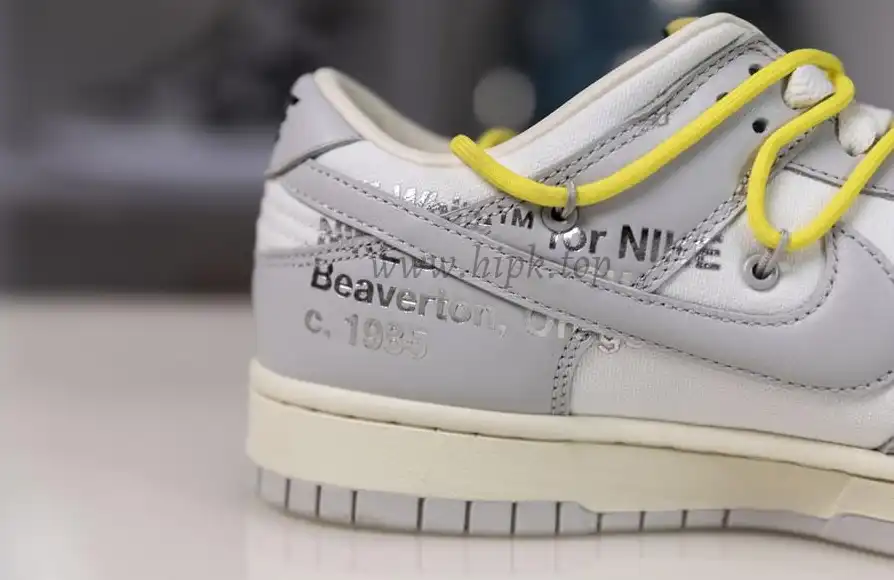 Pk God off white X dunk low the 50 NO.27 retail materials ready to ship