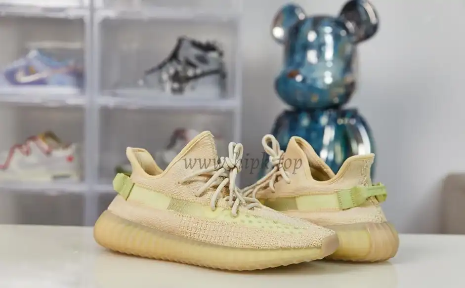 EXCLUSIVE PK GOD YEEZY 350 V2 Flax WITH REAL PREMEKNIT FROM HUAYIYI WHICH OFFER PRIMEKNIT TO ADIDAS DIRECTLY READY to ship