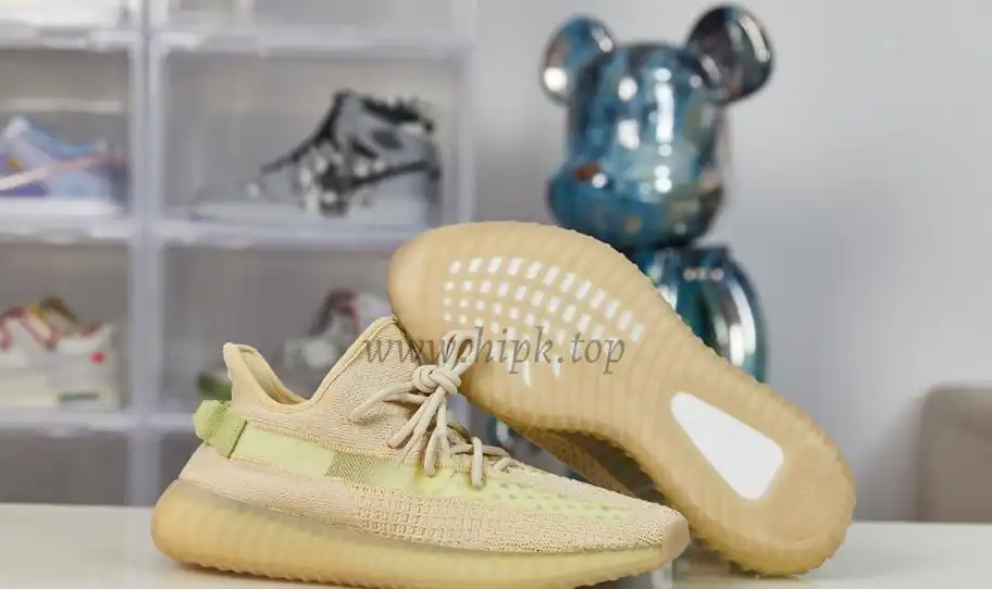 EXCLUSIVE PK GOD YEEZY 350 V2 Flax WITH REAL PREMEKNIT FROM HUAYIYI WHICH OFFER PRIMEKNIT TO ADIDAS DIRECTLY READY to ship