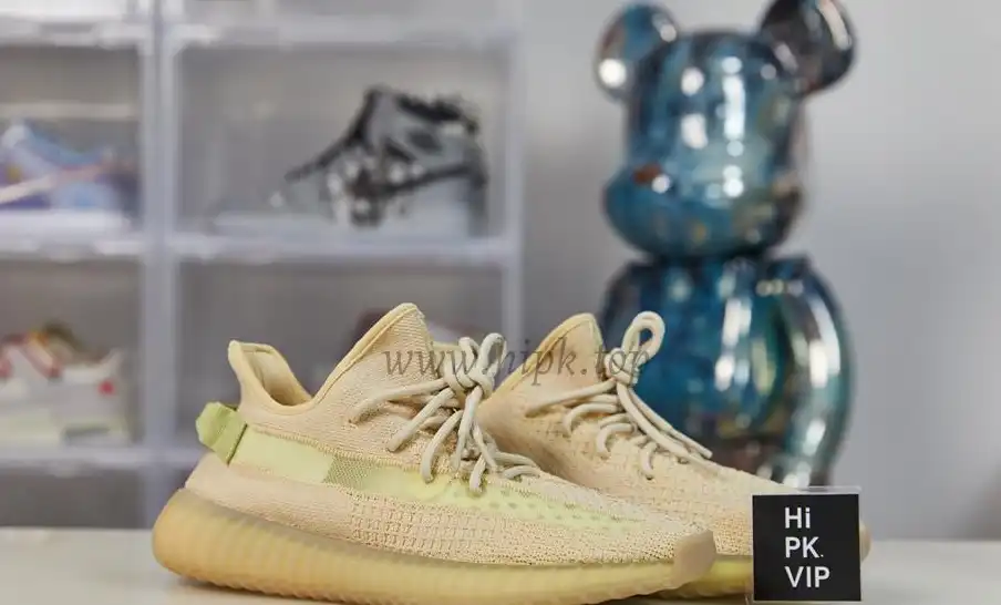 EXCLUSIVE PK GOD YEEZY 350 V2 Flax WITH REAL PREMEKNIT FROM HUAYIYI WHICH OFFER PRIMEKNIT TO ADIDAS DIRECTLY READY to ship