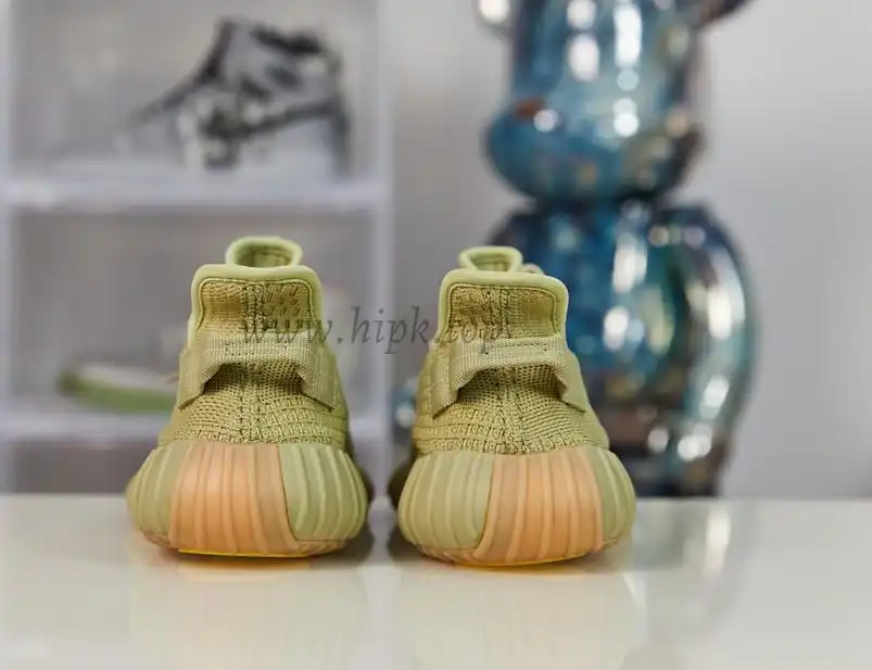 EXCLUSIVE PK GOD YEEZY 350 V2 SULFUR WITH REAL PREMEKNIT FROM HUAYIYI WHICH OFFER PRIMEKNIT TO ADIDAS DIRECTLY READY to ship