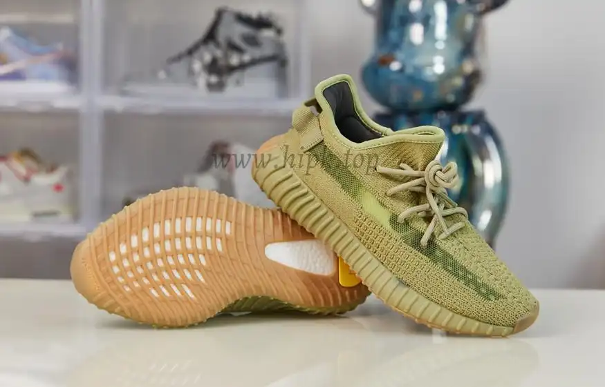 EXCLUSIVE PK GOD YEEZY 350 V2 SULFUR WITH REAL PREMEKNIT FROM HUAYIYI WHICH OFFER PRIMEKNIT TO ADIDAS DIRECTLY READY to ship