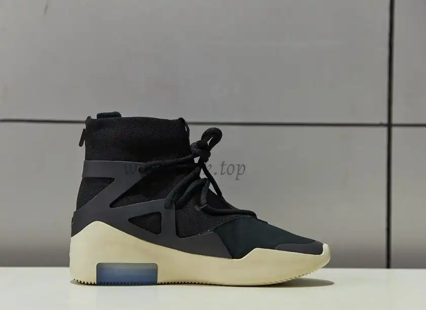 EXCLUSIVE RETAIL PK GOD NIKE AIR FEAR OF GOD 1 LIGHT BLACK BLACK AAR4237-001READY TO SHIP