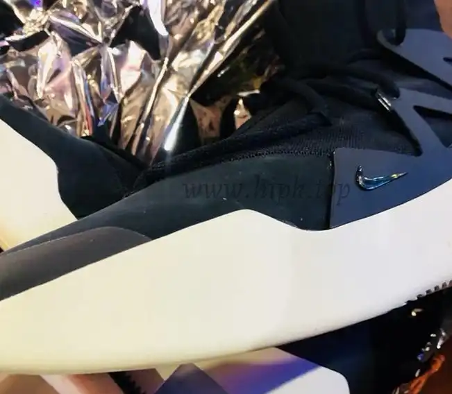 EXCLUSIVE RETAIL PK GOD NIKE AIR FEAR OF GOD 1 LIGHT BLACK BLACK AAR4237-001READY TO SHIP