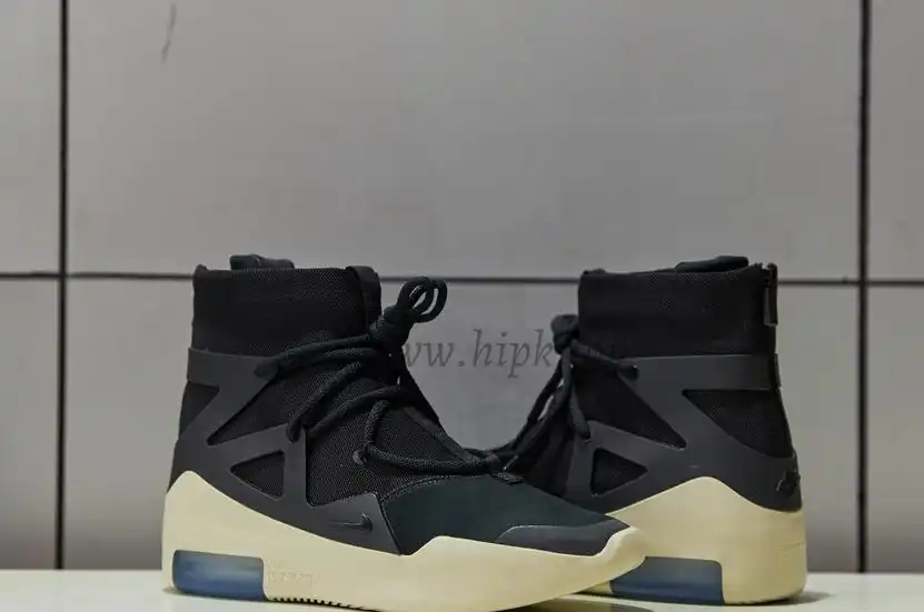 EXCLUSIVE RETAIL PK GOD NIKE AIR FEAR OF GOD 1 LIGHT BLACK BLACK AAR4237-001READY TO SHIP