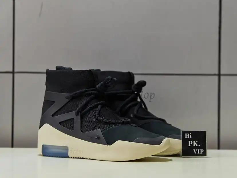 EXCLUSIVE RETAIL PK GOD NIKE AIR FEAR OF GOD 1 LIGHT BLACK BLACK AAR4237-001READY TO SHIP