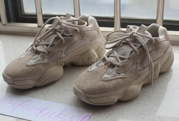 GodYEEZY 500 DESERT RAT BLUSH retail sample version ready to ship