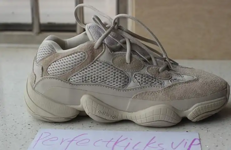 GodYEEZY 500 DESERT RAT BLUSH retail sample version ready to ship