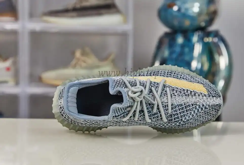 PK GOD ADIDAS YEEZY BOOST 350 V2 ASH BLUE RETAIL MATERIALS READY TO SHIP