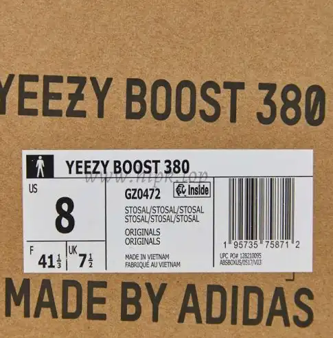 PK GOD Yeezy Boost 380 “Alien” RETAIL MATERIALS READY TO SHIP