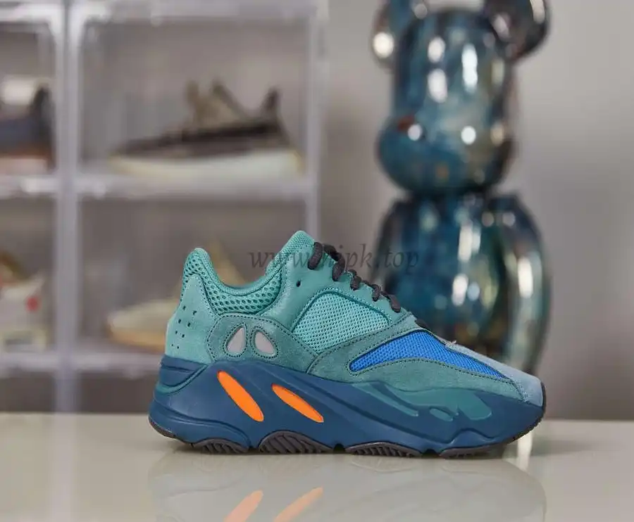 PK GOD ADIDAS YEEZY BOOST 700 FADED AZURE RETAIL MATERIALS READY TO SHIP