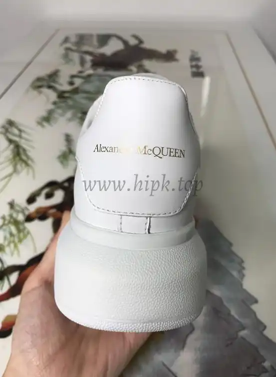 PK GOD ALXNDER MC MCQUEEN Paris white leather heel best version ready to ship