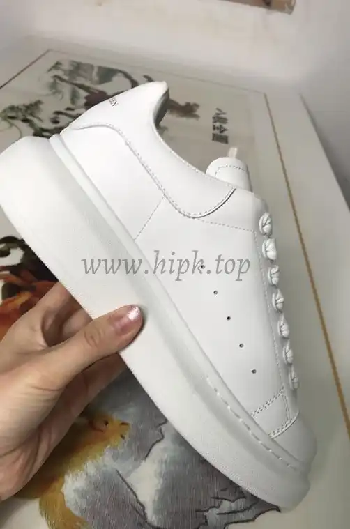 PK GOD ALXNDER MC MCQUEEN Paris white leather heel best version ready to ship