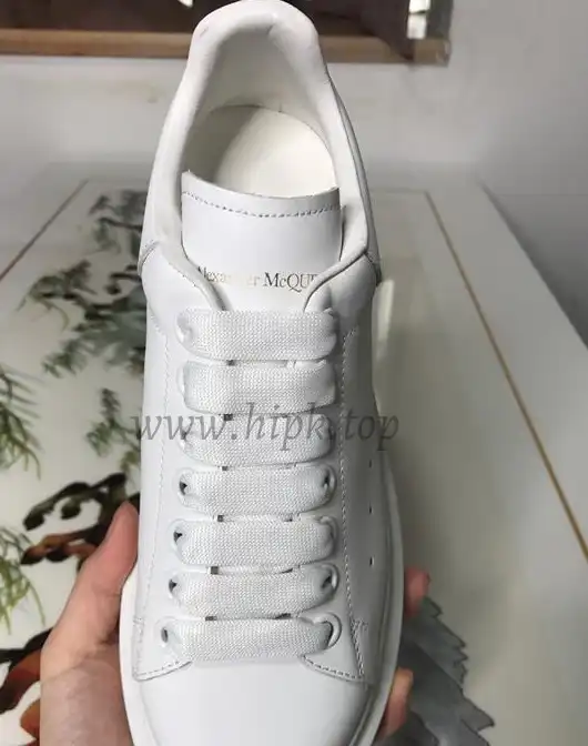 PK GOD ALXNDER MC MCQUEEN Paris white leather heel best version ready to ship