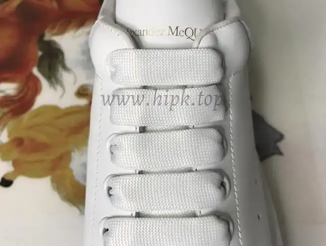 PK GOD ALXNDER MC MCQUEEN Paris white leather heel best version ready to ship