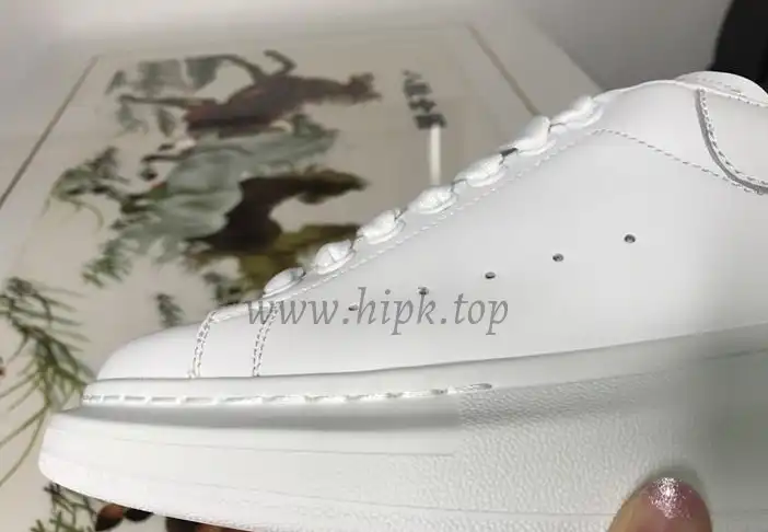 PK GOD ALXNDER MC MCQUEEN Paris white leather heel best version ready to ship