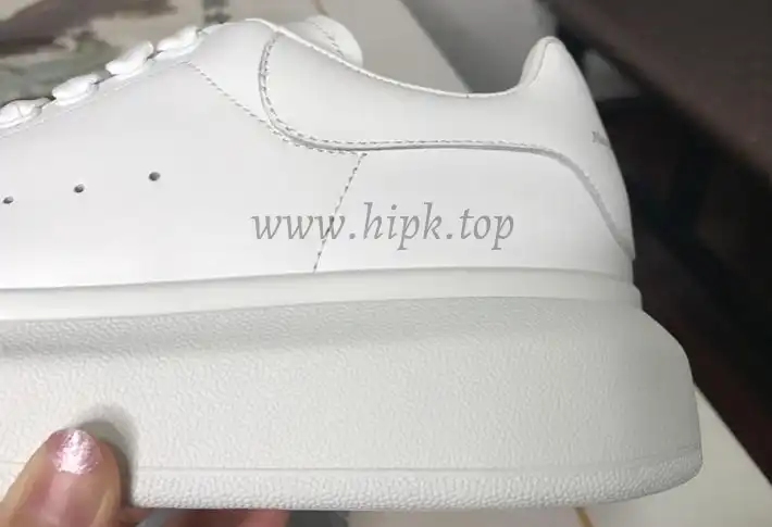 PK GOD ALXNDER MC MCQUEEN Paris white leather heel best version ready to ship