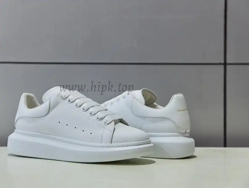 PK GOD ALXNDER MC MCQUEEN Paris white leather heel best version ready to ship