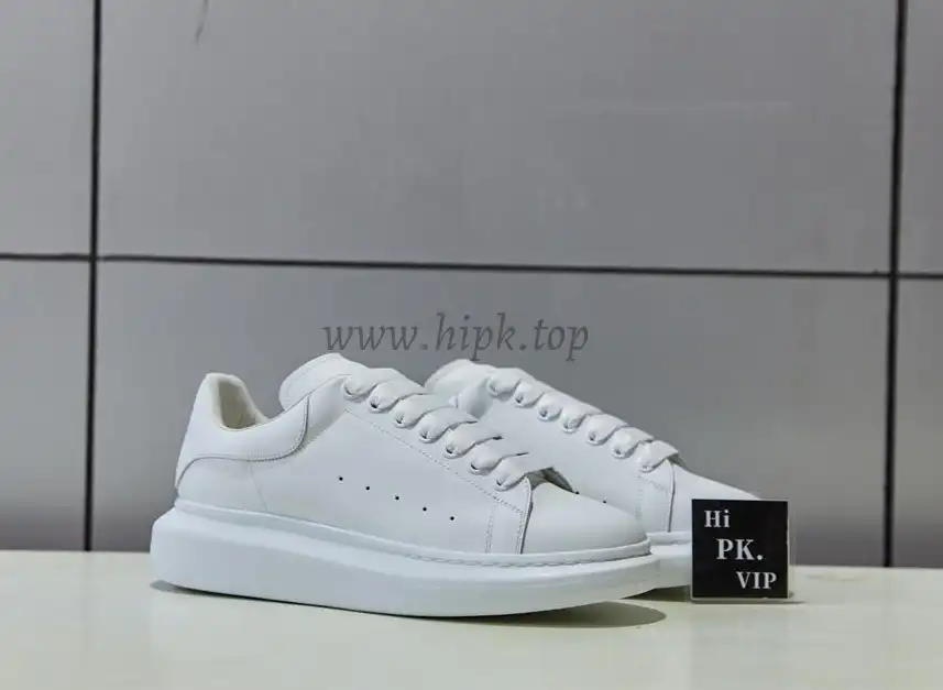 PK GOD ALXNDER MC MCQUEEN Paris white leather heel best version ready to ship