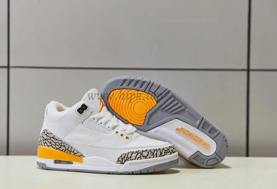 PK GOD Jordan 3 Retro Laser Orange Retail Materials Ready to Ship