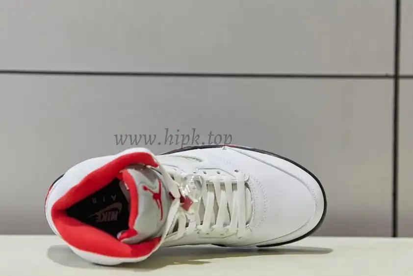 PK GOD Jordan 5 Retro Fire Red Silver Tongue 2020 Retail Materials Ready to Ship