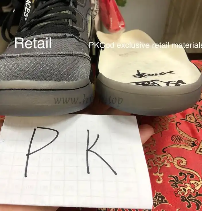 PK GOD Jordan 5 Retro Off-White Black CT8480 retail materials ready to ship