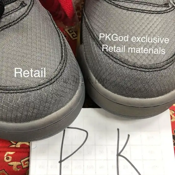 PK GOD Jordan 5 Retro Off-White Black CT8480 retail materials ready to ship