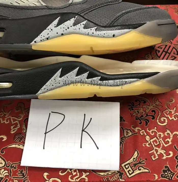 PK GOD Jordan 5 Retro Off-White Black CT8480 retail materials ready to ship