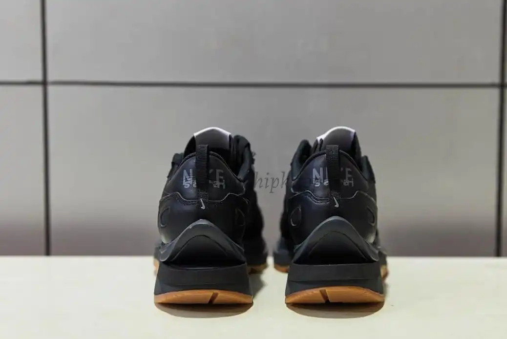 PK GOD NIKE VAPORWAFFLESACAI BLACK GUM RETAIL MATEARIALS READY TO SHIP