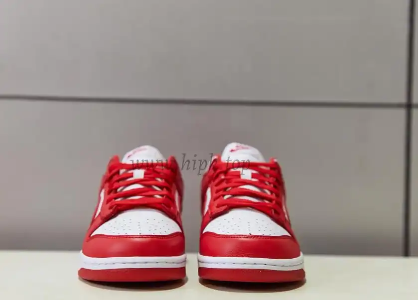 PK GOD Nike Dunk Low University Red Retail Materials Ready to Ship