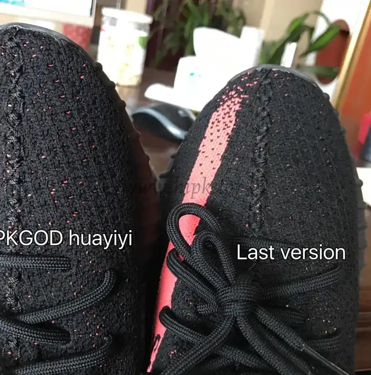 PK GOD YEEZY 350 V2 Infrared WITH REAL PREMEKNIT FROM HUAYIYI WHICH OFFER PRIMEKNIT TO ADIDAS DIRECTLY