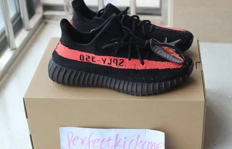 PK GOD YEEZY 350 V2 Infrared WITH REAL PREMEKNIT FROM HUAYIYI WHICH OFFER PRIMEKNIT TO ADIDAS DIRECTLY