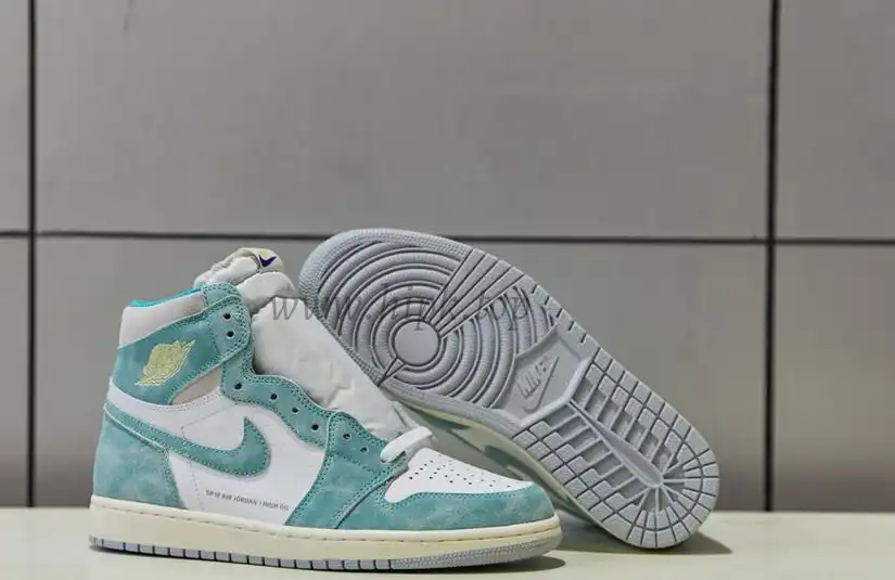 PK God Air Jordan 1 Turbo Green retail materials ready to ship