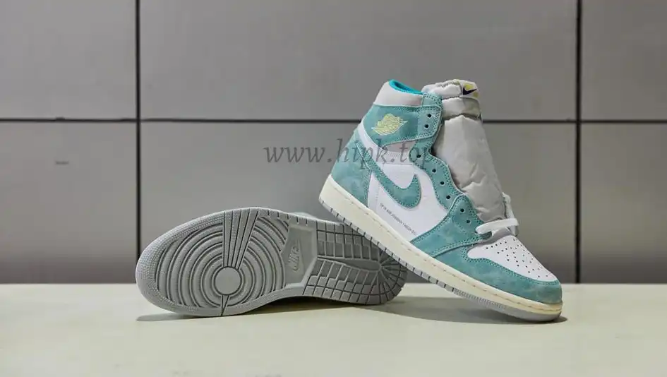 PK God Air Jordan 1 Turbo Green retail materials ready to ship