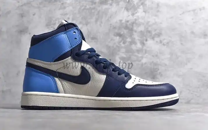 PK God Air Jordan 1 retro high OG Obsidian retail leather ready to ship