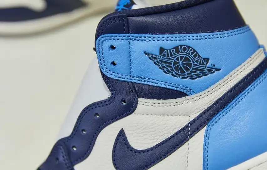 PK God Air Jordan 1 retro high OG Obsidian retail leather ready to ship