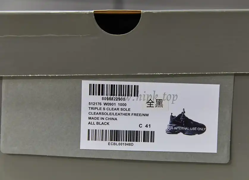 PK God Balencia Paris triple s all black2019 version newest sole official with retail materials ready to ship