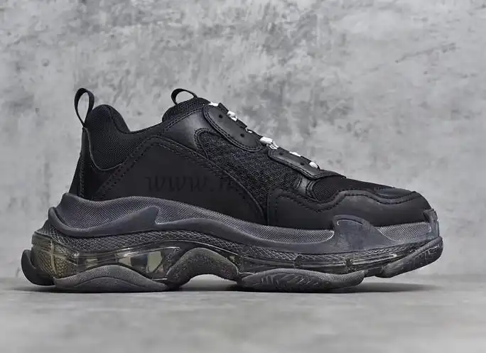 PK God Balencia Paris triple s all black2019 version newest sole official with retail materials ready to ship